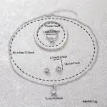 Şık Minimalist Kadın Saat ve Takı Seti